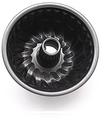 Moule à gâteau rond en acier au carbone avec revêtement anti-adhésif 22 cm
