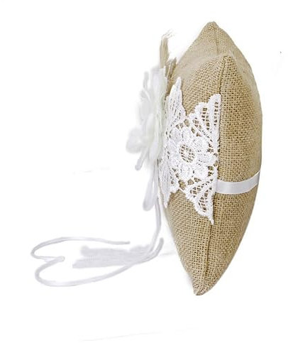 TOPBATHY Bowknot-Ringkissen Ringe westlicher Stil Kopfkissen Krawatte Braut