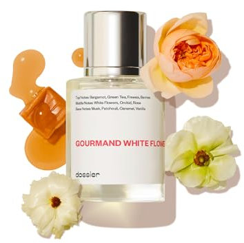 Dossier - Gourmand White Flowers - Eau de Parfum - Inspired by V.iktor&R.olf's Flo.werbomb - Perfume Luxury - Pure Infused - Paraben-Free - Vegan - For Women - Fragrance 1.7 Fl oz (Spray 50ml)