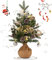 Árbol de Navidad Giratorio, Arbres de Noël Rotatifs Avec Boîte à Musique,Mini árbol de Navidad de Mesa de 40 cm,Árbol de Navidad pequeño Decorado,Arbol Navidad para decoración de Navidad,Fiesta,hogar