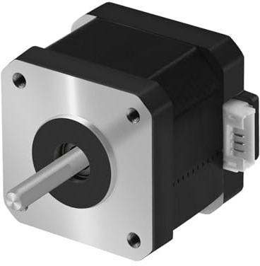 17HS4401S-0.9° Stepper Motor With 1M Cable 1.3A 42 Stepper Motor Nema 17 4-Lead 42BYGH Motor For CNC Engraving Machine 3D Printe(Motor-Dupont)