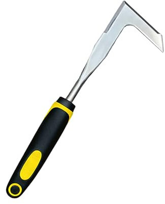 Weed Removal Tool, Ergonomic Handle, Weed Puller for Garden, Weed Remover Tool for Gardening and Moss Removal, Durable Weeding Tools for Garden (30cm)
