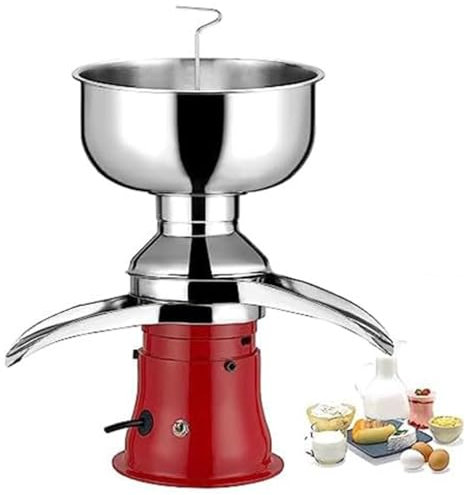 Separatore Elettrico Per Crema Di Latte Fresco, Spaccalegna Per Burro, Macchina Centrifuga Professionale Per Crema, Trasforma Il Latte Intero Crudo In Latte Scremato