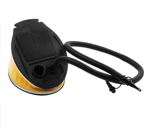 Bomba de pie | Bomba de aire del pie para inflables, bomba plegable 3L Bomba de pie estable y sin esfuerzo con múltiples boquillas de aire