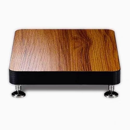 Supports d'enceintes pour caisson de basses – Plateau de base stabilisateur pour la maison, le bureau, le cinéma et les concerts – Supports d'isolation 29 x 29 cm pour une meilleure qualité sonore et