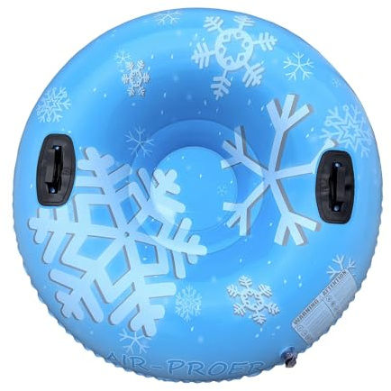 Uppblåsbart snörör, 120 cm PVC förtjockad puldring, uppblåsbart snöringrör, vinter utomhus kul för uppfart, gångväg, pool, fest