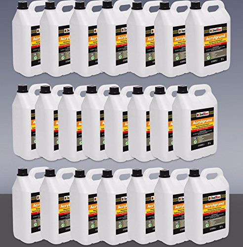 Isolbau Acrylgrund - Wasserverdünnbares Grundiermittel für eine professionelle Grundierung Innen & Außen - 110 Liter (22 x 5 L)