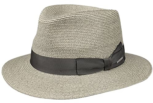 Stetson Ventaco Traveller Strohhut Made in Italy Damen Herren Frühling Sommer
