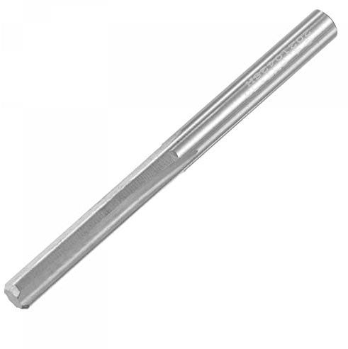 sourcing map Hartmetall Reibahle 4.6 mm, 4 Schneidig, H7 Genauigkeit, Maschinenreibahle für Metall Holz Loch Reiben, Gerade Nut Hochgeschwindigkeitsstahl Werkzeug