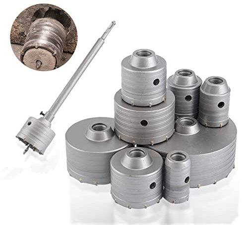 1 Stücke 30-160mm Beton Lochsäge Elektrokarbid Kernbohrer Für Zement Stein Wand Klimaanlage Wasserrohr Stanzwerkzeug,80MM