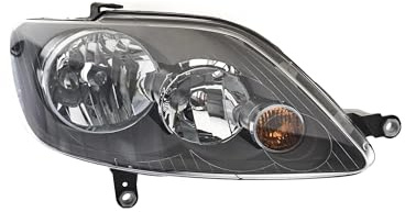 EDA PREMIUM auto Scheinwerfer, Frontscheinwerfer Rechts 5M1941006B passend für VW GOLF PLUS 2005-2008, mit Stellmotor für LWR, H7/H7, ECE