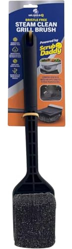 Mr. Bar-B-Q Steam Clean Grill Brush Powered by Scrub Daddy