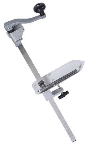 Apriscatole da Tavolo in Acciaio Inossidabile Strumento Facile Ed Efficiente con Base I-Slip per Uso Domestico e per Ristoranti