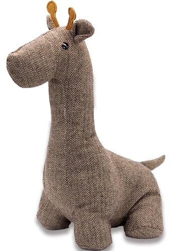 SANFERGE Butoir de porte en forme d'animal mignon - Butoir de porte décoratif lourd pour la maison et le bureau - Protection murale anti-collision et serre-livres