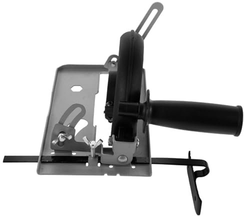 TOPBATHY Adjustable Angle Grinder Support Holder Grinders Mount Bracket for Benchtop Cutting Grinding Metal Plastic