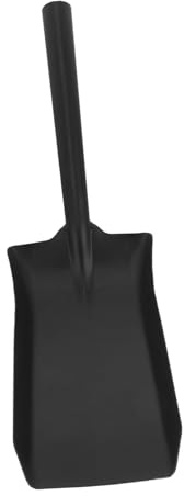 FIXOSHEE Stainless Steel Fireplace Ash Coal Spade Compact Household Tool for BBQ and Wood Stove Cleaning Lightweight No Handle Ash Scoop for Indoor Outdoor Use