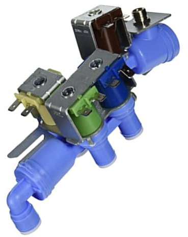 ZYNCUE Valvola dell'acqua di ricambio 242253002 per la maggior parte dei frigoriferi di marca, compatibile con vari modelli di frigoriferi, valvola di ingresso in plastica 33 x 13 x 7 cm