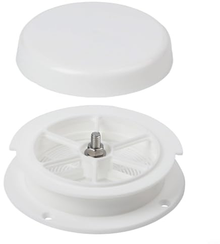 Glomc RV Roof Mushroom Vent Plumbing Vent,With Waterproof Cover Guard Cap For Keystone Trailers,Motor Homes & Campers