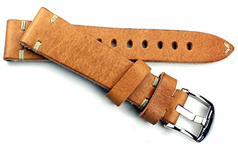 Sulla Vintage Uhrenarmband aus Sattelleder Shabby shick Unikat | mehrere Farben