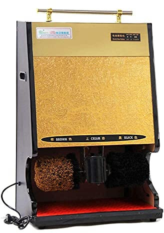 QHYXT Cireuse à Chaussures à Induction Automatique, cireuse à Chaussures électrique Domestique/cireuse à Chaussures pour Entreprise hôtelière, Machine à polir Les Chaussures électrique (A 1#)