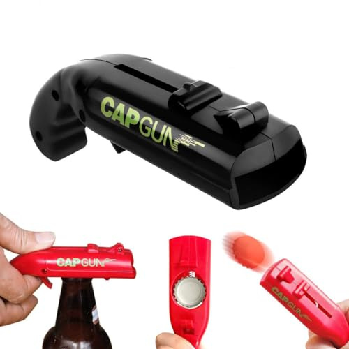 LIDOUK Bierflaschenöffner, Kappenpistole, 2 Stück