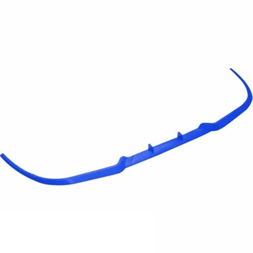 Auto Frontspoiler Für VW Für Polo 9N C Universal 3 Stücke FRONTSPOILER FRONTSTOßSTANGE Lip Spoiler Lip Body Kit Sport Spoiler Splitter Protector Frontspoiler Stoßfänger Lippe(Blau)