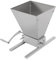 Mulino manuale per cereali, 2 rotoli, macinino per malto, 3,6 kg/min, imbuto da 4 l, macina per grano, sesamo e altri cereali, ideale per birrifici domestici