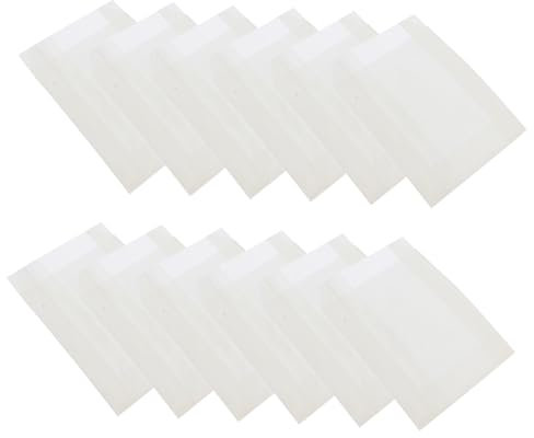CAXUSD 100pcs Disposable Food Packaging Bag French Fries Bag for Takeaway Wrapping Made of Food Paper Material