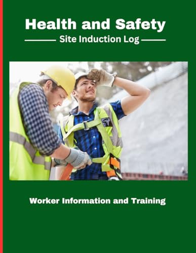 Heath and Safety - Site Induction Book (H&S Books)