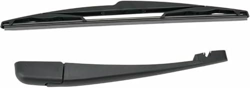 PCZWAS Hinterer Scheibenwischerarm Und Blatt Set für Peugeot 307 2001-2008 Scheibenwischer Hinten Ersatz Schwarzer