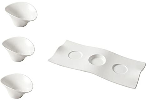 GALPADA Piatti in Per Salse e Condimenti Piatto Per Salse Domestiche Piatto Per Condimenti in Giapponese Adatto Per Zenzero Aglio Olio Realizzato in e Durevole
