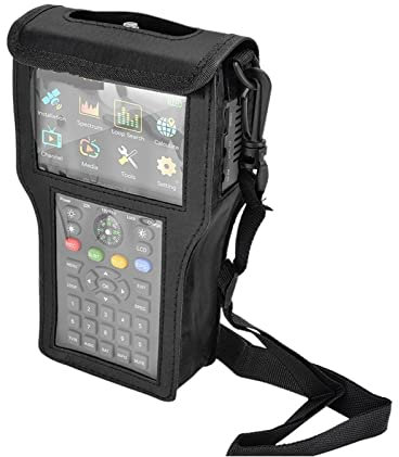 DIKAMAN Buscador de satélites V8 Finder MAX Satellite Finder DVB-S/S2/S2X MPEG-2/4 H.264/H.265 1080P Receptor de señal de satélite de TV para Ajustar la Antena parabólica