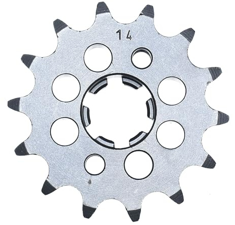 MOTOMENT Ritzel Kettenritzel passend für Fantic XMF Motard 125 2021-2022, Zähnezahl: 14, Teilung: 428