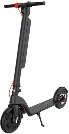 HX X8 Monopattino Elettrico Adulto con Batteria Rimovibile, 45 Km di Autonomia, Velocità Fino a 25 Km/h, 350 W Electric Scooter Pieghevole, Monopattini Elettrici con Display LCD, Doppia Frenata