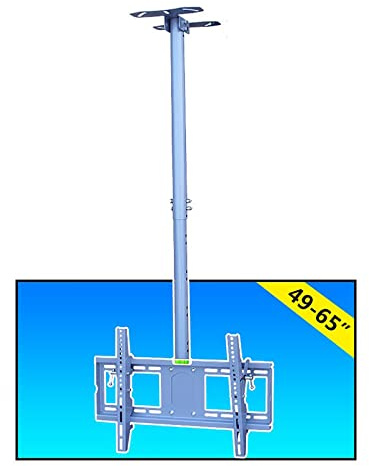 Support universel pivotant et inclinable pour TV LCD plat et incurvé de 49,9 kg - Extension de 4 m pour une visualisation optimale