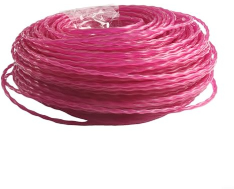 Bobina di linea per decespugliatore da 75 m, compatibile con Bosch per GRT 18V33 e GFR 18V23, strumento di taglio efficiente, forma a spirale per un taglio efficace