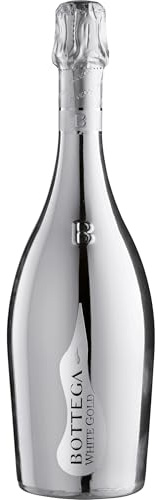 Bottega Spa White Gold Spumante Brut Venezia DOC Schaumwein weiss Italien inkl. FeinWert E-Book (1 x 0.75 l)
