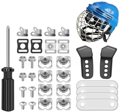 Hockey Skruvkit | 31 Delars Set Med Packningar Och Adapter | Ersättningskit För Hockey - För Nybörjare Och Familj, Män, Kvinnor, Reparation Av Trädgårdsutrustning Utomhussportutrustning