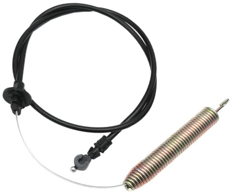 Câble D'embrayage Noir 21547184 175067 169676 Plateau | Acier Abs, Résistant à Rouille et Casse, Installation Portable, Remplacement Facile pour Deck et Karts
