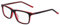 Nike Unisex 5541 Sunglasses, 015 Matte Black Gym red, 48