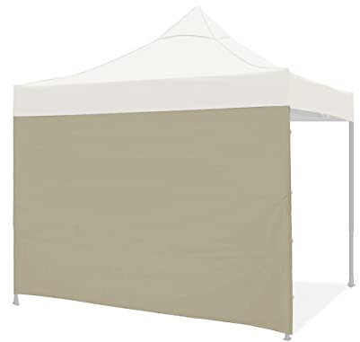 Velity Gazebo Side Panel, Canopy Sidewall Panels, for 3x3M Straight Leg Gazebos Tent, Sunshade, Windproof and Give Privacy, 1 Pack Sidewall Only, Beige