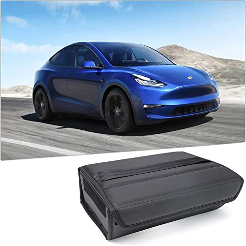Homesbrand Tesla Model Y Under-Seat Storage Box for 2020-2023 Tesla Model Y Accessories, Main and Co-Pilot Passenger Seat Storage Box, Interior Accessories For Tesla