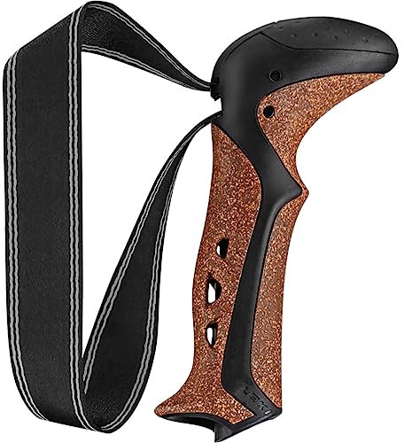 LEKI Aergon CorTec, noir brown, 18 mm