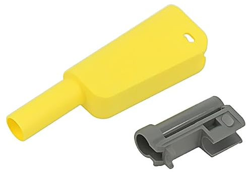 2X 66.2027-24 Boîtier 32A jaune 55,4mm STÄUBLI