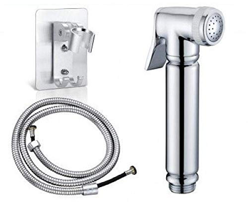 Bidet à main, pulvérisateur de bidet à main pour toilettes – Ensemble de pistolet de pulvérisation pour toilettes, compagnon de nettoyage des toilettes, lave-fesses, rehausseur de chasse d'eau, n