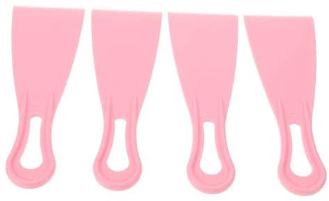 Cabilock 4pezzi Spatola Per Macchina Per Gelato Spatola Di Plastica Riutilizzabile Per Gelatiera Paletta Per Gelato e Dessert Utensile Da Cucina Compatto e Facile Da Conservare