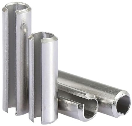 M4-M8 304 fjäderstift i rostfritt stål - cylindriska elastiska spårade rullstift GB standard spännpinnar(M4x18(10pcs))