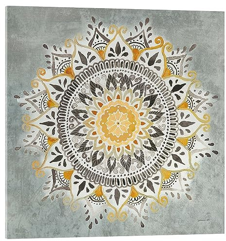 Posterlounge Mandala Delight I Acrylglasbild von Danhui Nai 60 x 60 cm Wandbilder Wanddeko