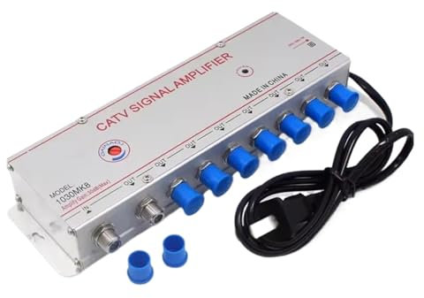 30DB 1030MK8 1 ingresso 8 uscite amplificatore di segnale TV via cavo, amplificatore di segnale TV via cavo digitale analogico