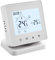 Besttoolifes Termostato Inteligente Inalámbrico WIFI para Calefacción de Agua, Montado en Pared, Control Remoto y Compatibilidad con WiFi, Color Blanco, Estilo Minimalista
